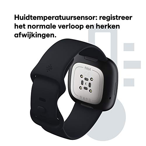 Fitbit Sense - Geavanceerde smartwatch functies voor een gezond hart, stressbeheersing, huidtemperatuur en meer. - Image 5
