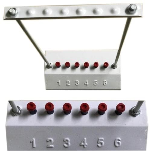 SBT Instruments Iron ESR Tube Stand Push type for 6 tubes Laboratory and Pathology pack of 1-image-39