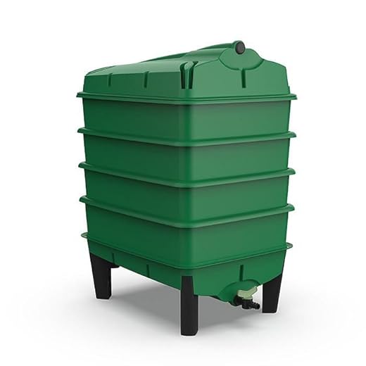 Tiger Wormery – Worm Composter INCLUDING 250g Worms – Designed and Made in the UK