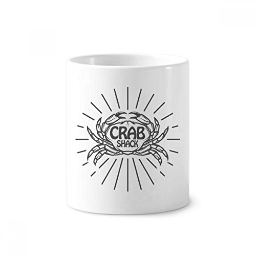 Gobelet céramique crabe pour organiser votre salle de bain ou bureau
