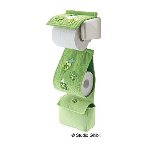 Senko My Neighbor Totoro Toilet Paper Holder w/Paper Stock Holder & Small Bag Little Clover