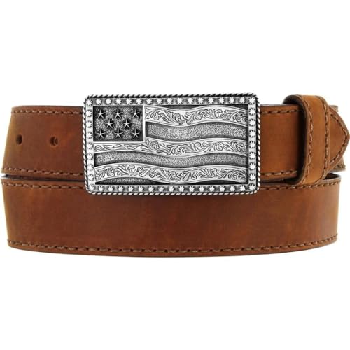 Justin Boots Men's Flying High Belts Leather Brand New