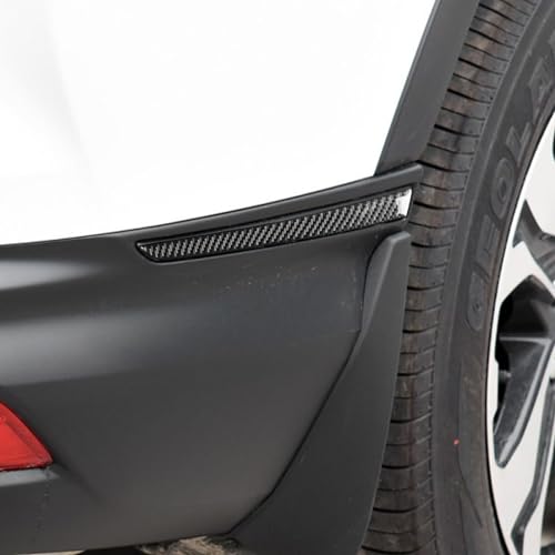 Fobren Real Premium Carbon Fiber Compatible with Honda CRV 2017 2018 2019 2020 2021 Accessories Car Exterior Crash bar Cover Sticker Decal Auto Interior Trim