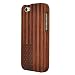 Unique Handmade Natural Wood Wooden Hard bamboo Case Cover for iPhone 5 with free screen protector(Rosewood-The Stars and Stripes)