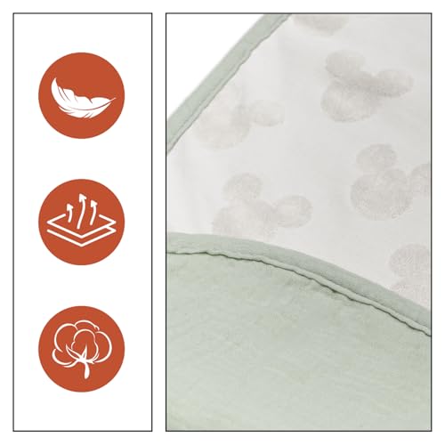 Tapis à langer bébé hauck pour matelas Change N Clean Mickey beige - 5