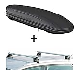 Für Ihren Hyundai ix35 (5 Türer) 2010-2015, Dachbox und Relingträger im Set.