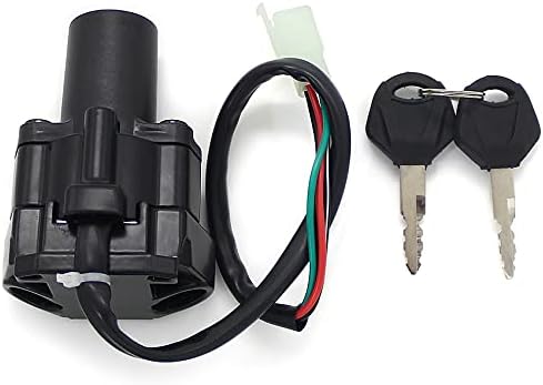 Ignition Switch and Ignition Key Motorcycle Ignition Switch for Yamaha 4JG-82501-11 4JG-82501-10 4JG-82021-11 4JG-82022-11 for Yamaha TTR225,SR125,RZ50,XT225WE Serow,XT225W Serow Ignition Switch