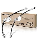 A-Premium Front Driver and Passenger Brake Hydraulic Hoses Compatible with Ford Models - F-150 F150 2012 2013 2014 - Pack of 2