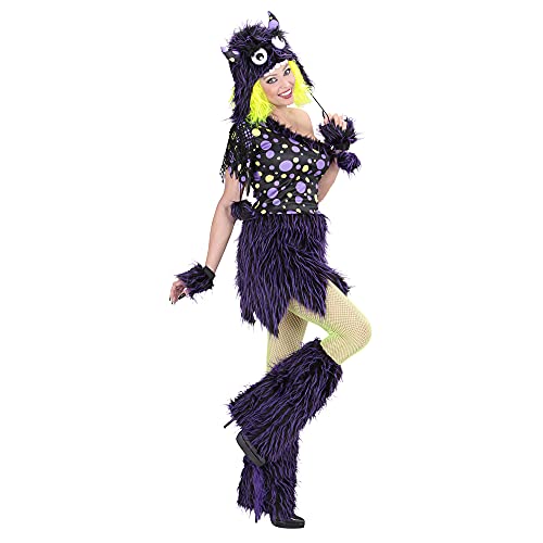 Disfraz de chica monstruo con complementos para celebraciones de Carnaval y eventos 3