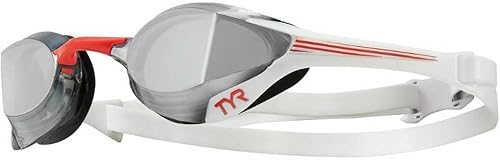 Miniatura 8 de TYR Tracer x Elite Mirrored Race - Gafas de carreras doradas, naranja y negro, NA