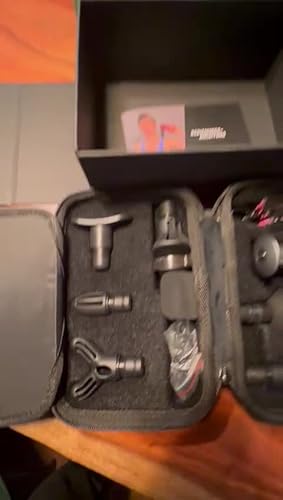 Sac Vide Pour Pistolet De Massage Chirogun – Étui Noir, Accessoire Seulement