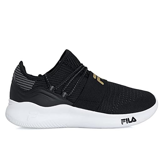 Tênis Fila Trend 2.0, Masculino, Preto/Grafite/Dourado, 44