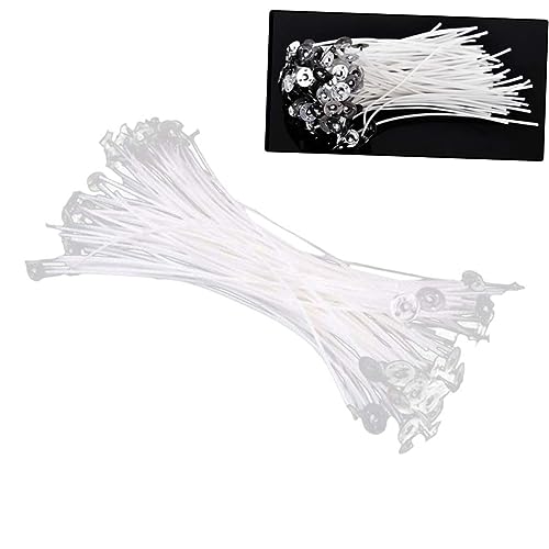 Mechas para velas de algodón puro 15cm pack 100 unidades