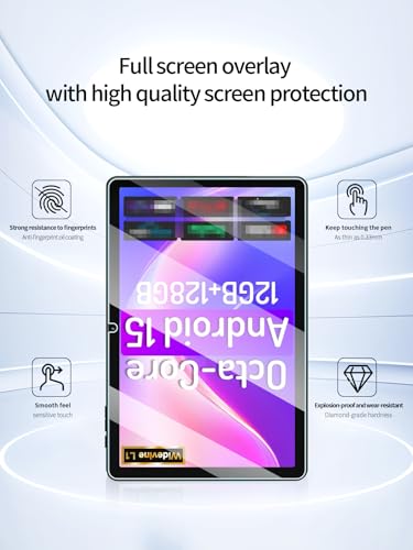 Protector de pantalla para tableta LECTRUS T30W 10.1" 2 uds miniatura 2