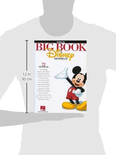 Hal Leonard 842620 The Big Book Of Disney Songs: Violin thumb #4