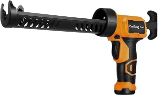 Electric Cordless Caulking Gun Caulk Adhesive Dripless Caulk Gun for Filling (not included batteries)
