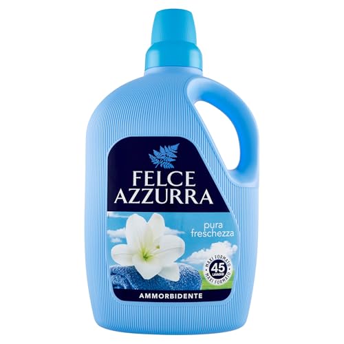 Felce Azzurra - Adoucissant dilué pur fraîcheur, parfum frais, abeilles douces - Maxi format 45 lavages - 3000 ml