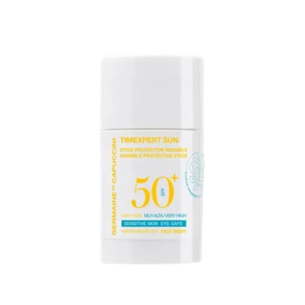 Germaine de Capuccini - Timexpert Sun | Stick Protector Invisible SPF 50+ - Protector solar SPF 50+ - Stick de protección solar - ideal para deportes al aire libre y radiación solar intensa - 25ml
