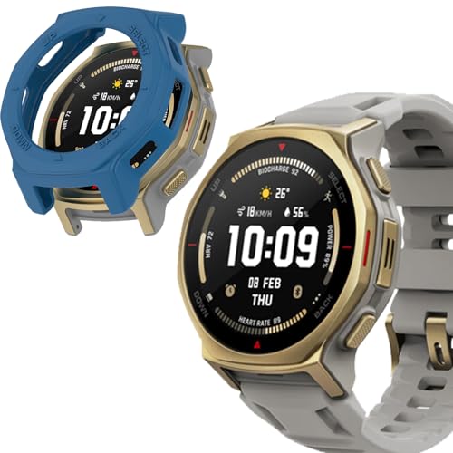 Amazfit T-Rex 3 Pro 44MM p P[X یJo[ h VfUC 3DpGbW SpinoArmor ^ PCގ Sʕی ȒP ϋv ϏՌ h~ ubN Ή Amazfit T-Rex 3 Pro 44M