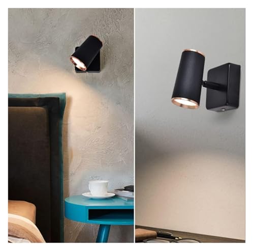 Applique en Aluminium Moderne LED Lampe de Lecture Haute Finition Orientable 360°