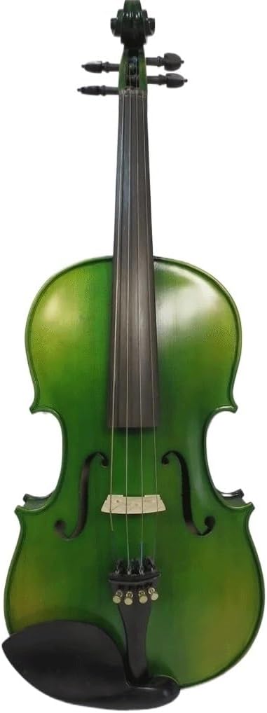 Zielona 40.6 cm altówka to głośny i rezonansowy ręcznie wykonany instrument