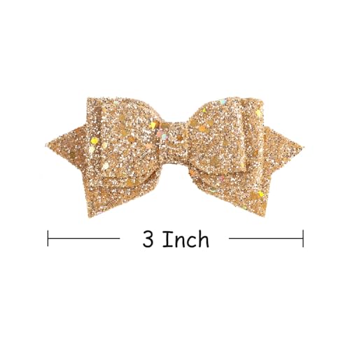 Pinzas de Pelo Lentejuelas Brillantes 3 pulgadas miniatura 6