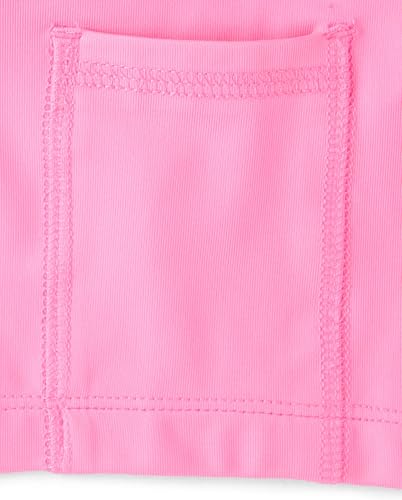 The Children's Place,Girls,Active Quick Dry High Rise Textured Skorts,Neon Pink,Medium - image 3