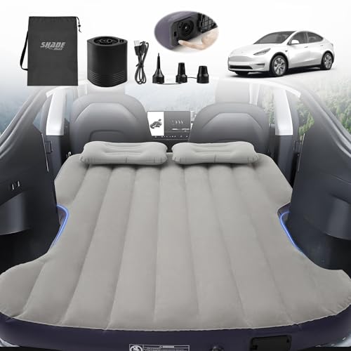 Self-Inflating-Car-Air-Mattress-Custom-for-Tesla-Model-Y-2025-2024-2020-Outdoor-Camping-Air-Bed-with-Built-in-Pump-Portable-Air-Couch-Mat-Flocking-Surface-Air-Cushion-Model-Y-AccessoriesBeigeBlue Self Inflating Car Air Mattress Custom for Tesla Model Y 2025 2024 2020 Outdoor Camping Air Bed with Built in Pump Portable Air Couch Mat Flocking Surface Air Cushion Model Y AccessoriesBeigeBlue