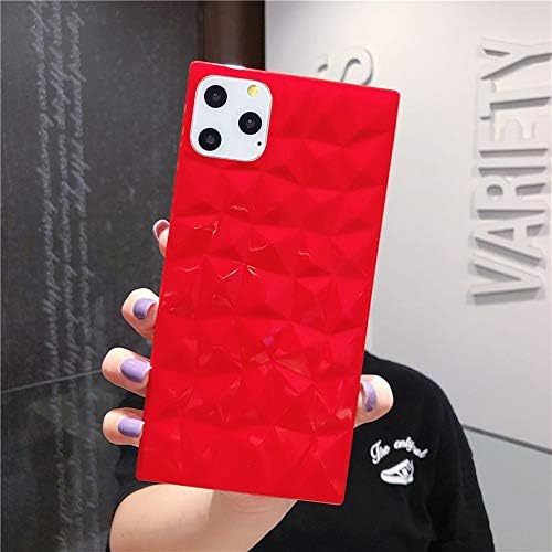 Amazon Com Ytanazing Square Iphone 11 Pro Max Case For Girls 3d Diamond Pattern Cute Candy Color Shockproof Protective Slim Fit Solid Color Flexible Soft Tpu Case For Iphone 11 Pro Max 6 5 Inch