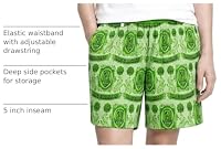 BL101 Youth Bag Chaser Baseball Mesh Shorts for Boys - Green, YS — image 4