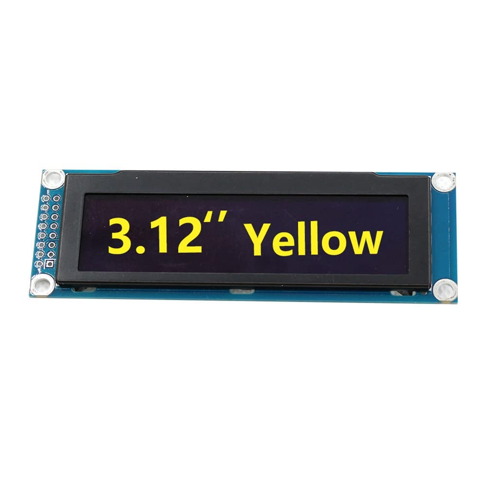 Module LCD graphique SSD1322 à haute luminosité jaune 256x64 pour interface industrielle - 7
