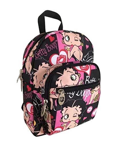 Betty Boop Canvas Mini Backpack (Multicolored)