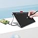 Drawing Tablet Acepen Graphics Tablet with 5 Hot Keys Battery-Free Stylus 8192 Pressure Sensitivity, 6 x 4 inch Pen Tablet for Digital Art, Online Teaching, Animation, Work with Mac, PC & Mobile