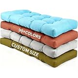 Nota: 1. El grosor y tamaño del almohada para banco de jardín personalizada son opcionales. 2. La almohada de banco hecha a mano puede tener un error de ±1 cm, lo cual está dentro del rango normal. 3. Este producto se personaliza según necesidades individuales. Si tienes dudas, enviaremos una confirmación personalizada de datos al hacer tu pedido – por favor responde en 24 horas.