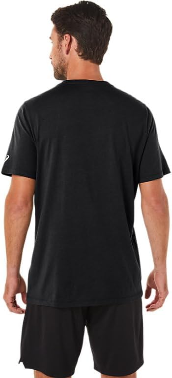 ASICS Men's XG Short Sleeve Lockup Logo TEE Running Apparel