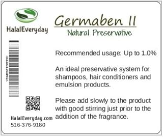 Germaben II 4 Oz - Natural Preservative - Great for Preservation of Personal Care Products - Ready to-use Complete Preservative System with a Broad Spectrum of Activity
