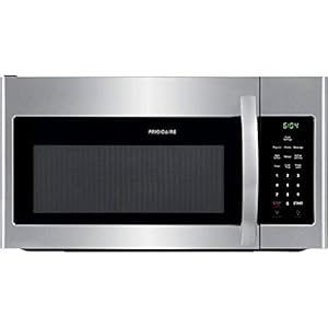 FRIGIDAIRE FFMV1846VS 30″ Stainless Steel Over The Range Microwave with 1.8 cu. ft. Capacity, 1000 Cooking Watts, Child Lock and 300 CFM