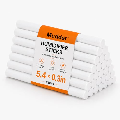 Mudder 24 pcs Humidifier Sticks