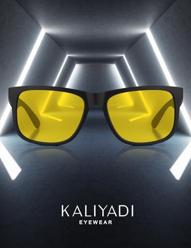 Image of KALIYADI Sunglasses-Men Polarized-Sunglasses for Men: Classic Sun Glasses for Driving Fishing Golf with UV400 Protection