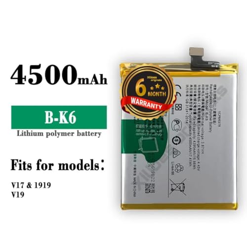 Image of B-K6 Battery for Vivo V17 /1919 / V19 Battery with 6 Month Warranty** (D42)