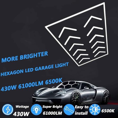 Iluminación LED de garaje impermeable y antipolvo para sótanos 3