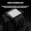Thermalright Burst Assassin 120 Vision Black CPU Air Cooler, Desktop CPU Cooler with 1500RPM Speed,320x240 Resolving Power IPS LCD Screen with 2.4in,PC Cooling for Intel lga1851/1700/115X,AM4/AM5