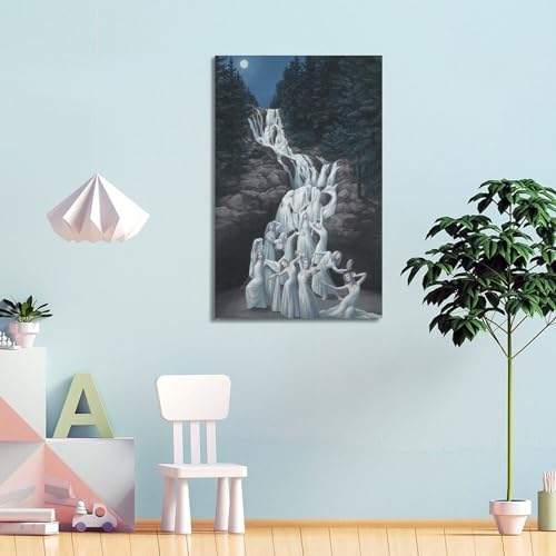 Illusion visuelle Rob Gonsalves poster de qualité supérieure