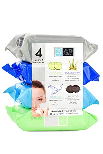 Makeup Cleansing Wipes- Cucumber/ Pore Refining/ Micellar/ Charcoal