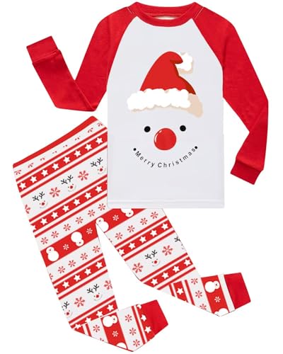 Boys Christmas Pajamas Toddler Boys Cotton Long Sleeve Pjs