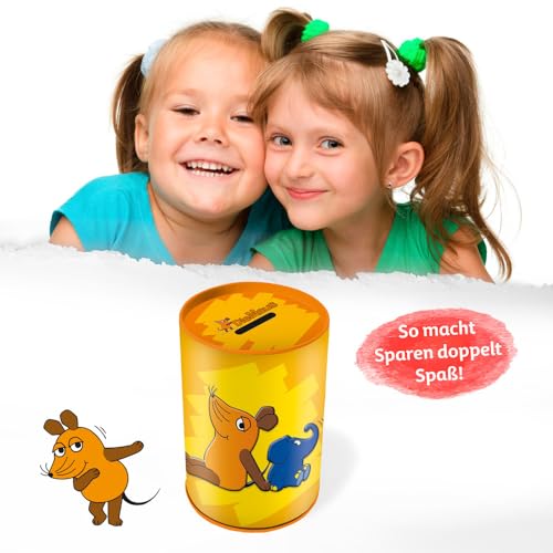 Trötsch Die Maus Spardose Maus und Elefant: Sparbüchse Spardose Geldbüchse