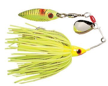 Strike King Mini-King Red Eyed Spinnerbait 1/8oz Fire Tiger