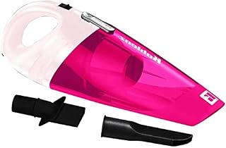 Koblenz Corded 120-Volt Hand Vac, White/Pink