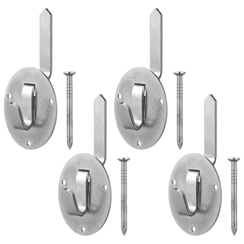 Image of Yaocom 4 Pcs No Stud Picture Hanger 200lbs Drywall Picture Hanger Heavy Duty Photo Hanging Kit Mounting Hardware for Photo, Frames, Paintings, Canvas, Art
