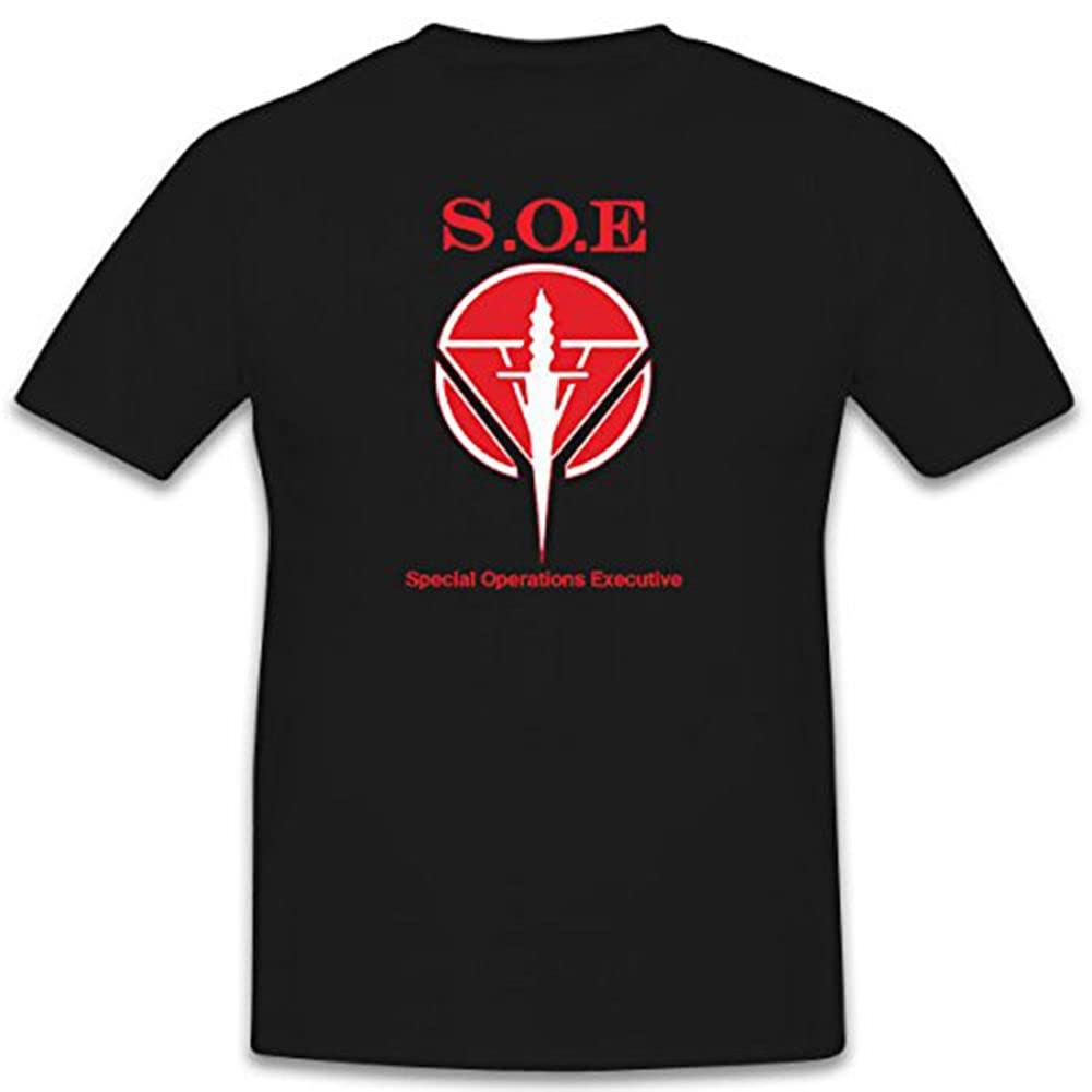 T-shirt Special Operations Executive SOE noir XX-Large pour passionnés d'histoire - 3